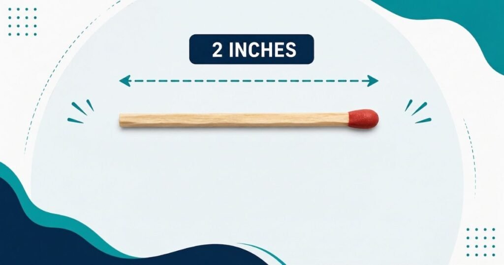 2 inches Standard Matchstick