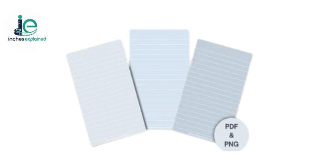 5 inch Index Card
