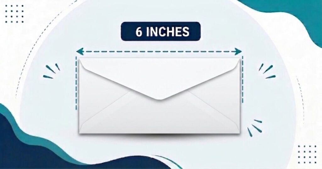 6 inch envelope