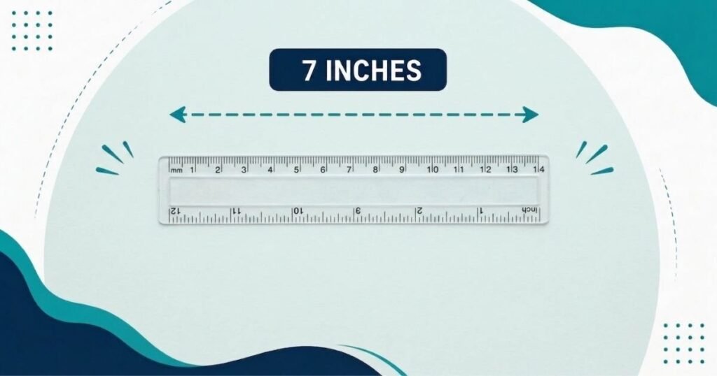 7 Inch Small Ruler