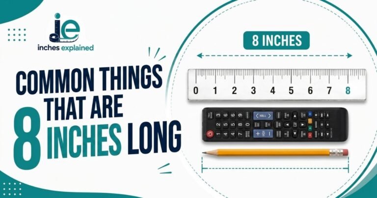 8 inches long