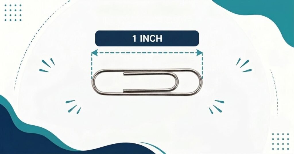 1 inch Paperclip