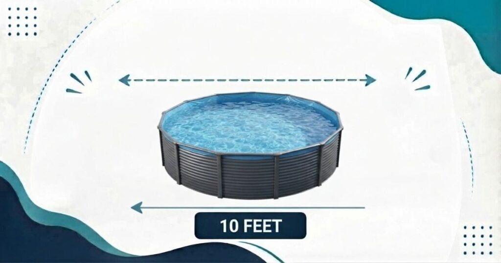 10 Feet Ground Pool
