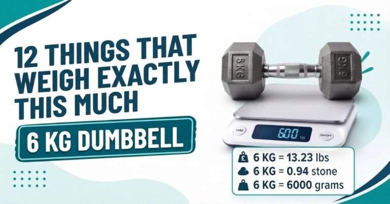 12 Things That Weigh Exactly This Much
