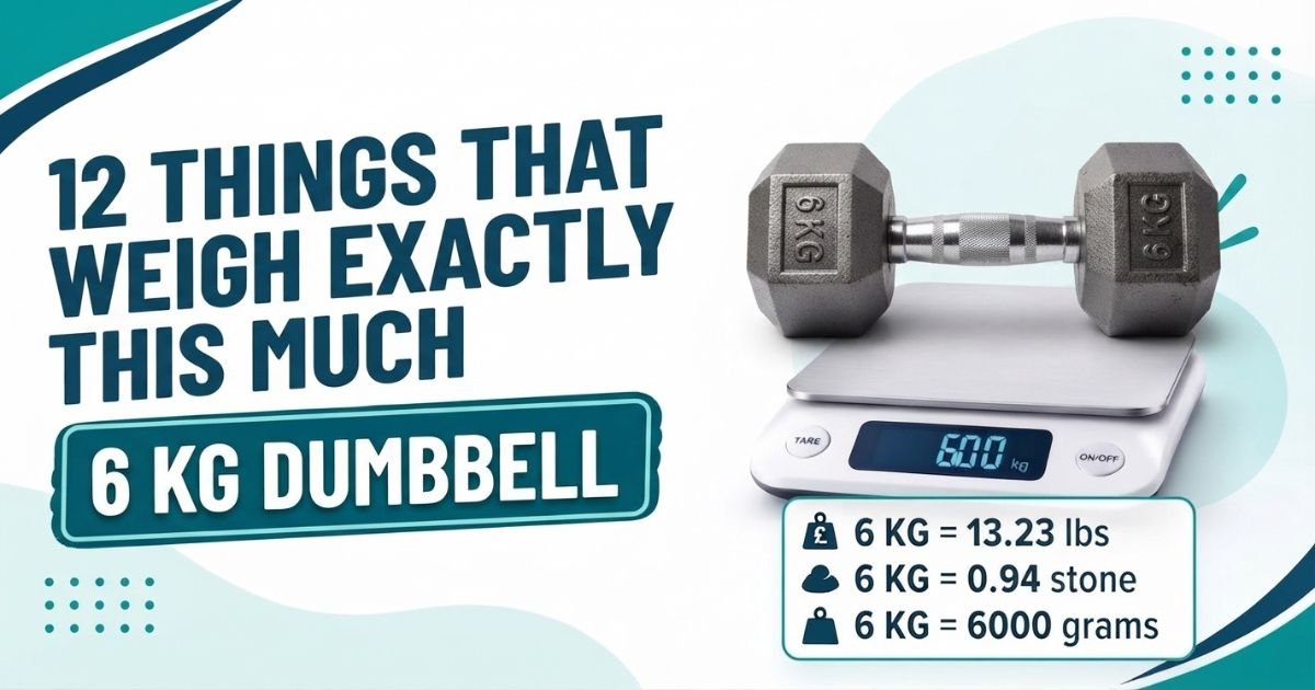 12 Things That Weigh Exactly This Much