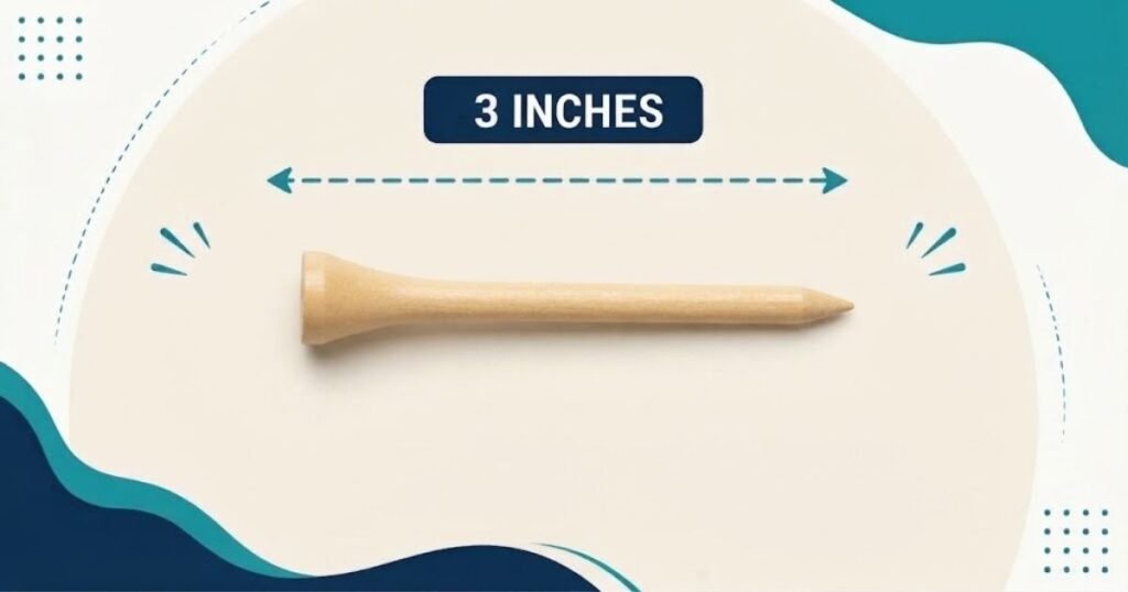 3 Inch Golf Tee