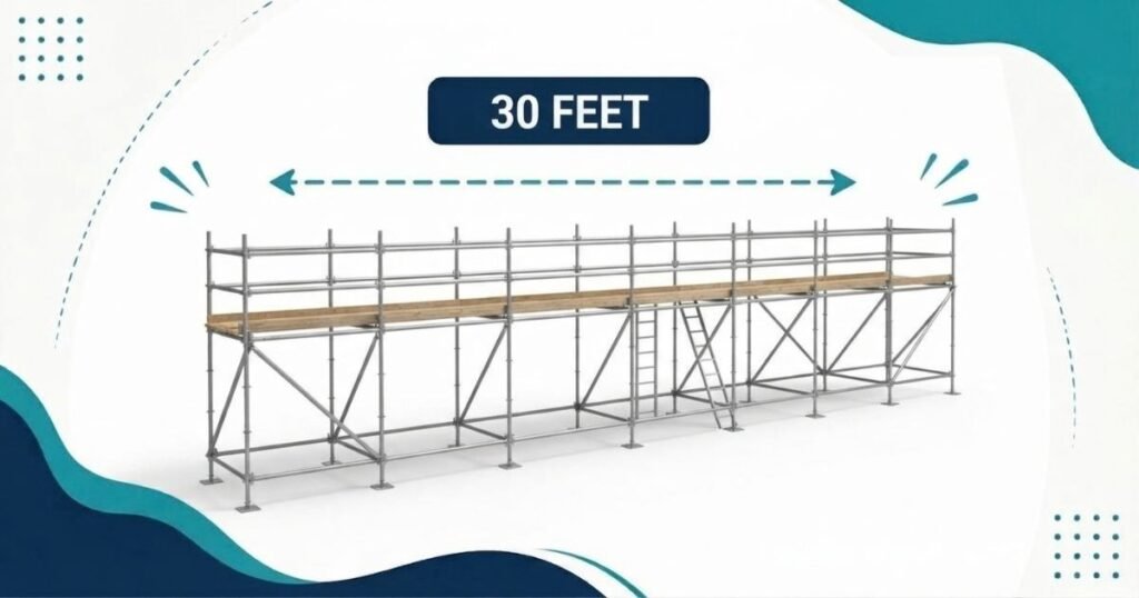 30 Feet Construction Scaffold Span