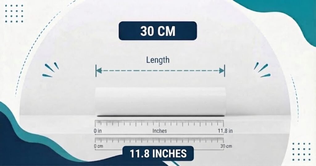 30 cm PVC Pipe