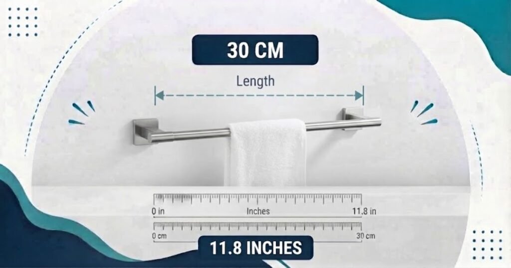 30 cm Towel Bar