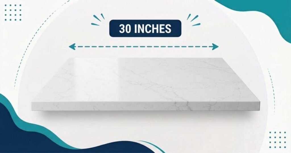30 inch Kitchen Countertop