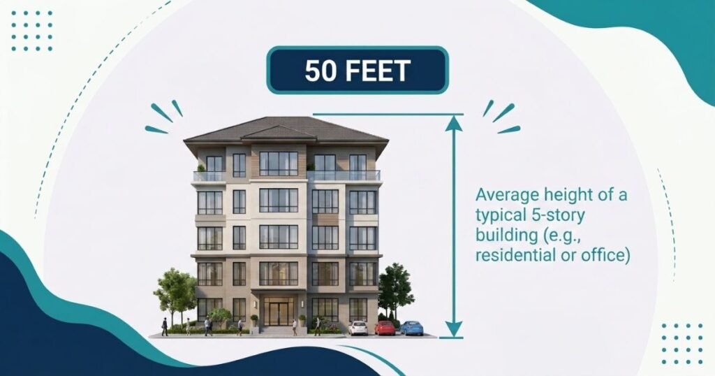 50 feet Five-Story Building