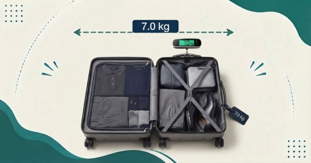 7kg Suitcase