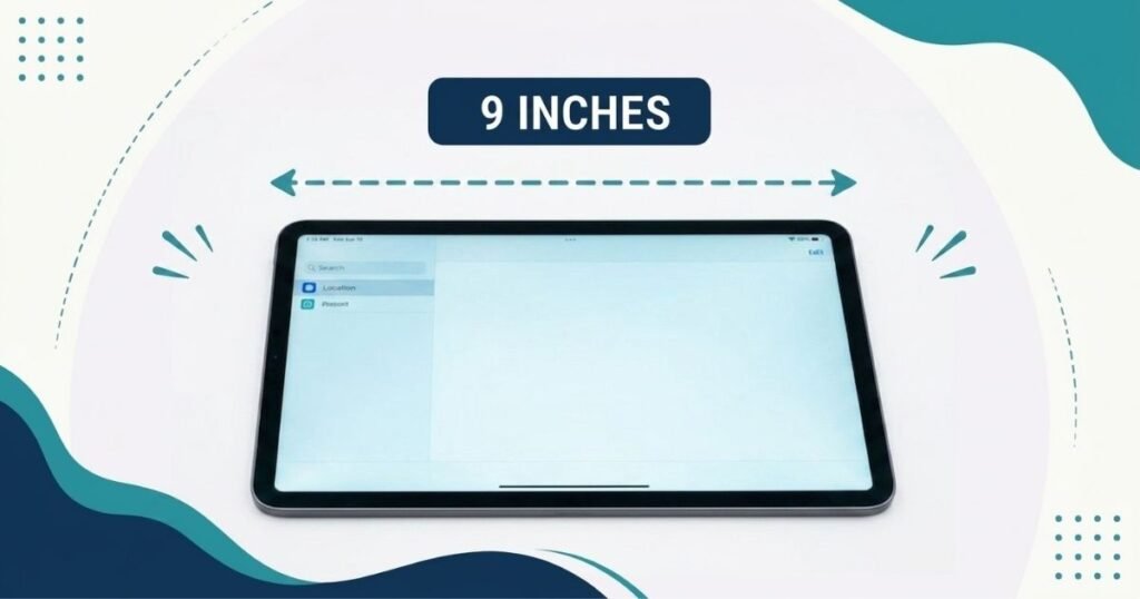 9 Inch Tablet Screen