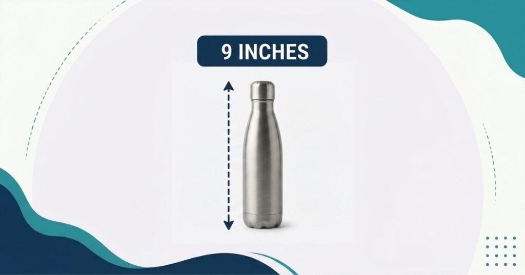 9 Inch Water Bottle