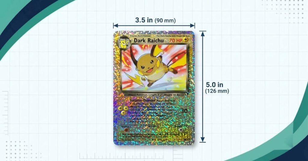 Box Topper Card Size