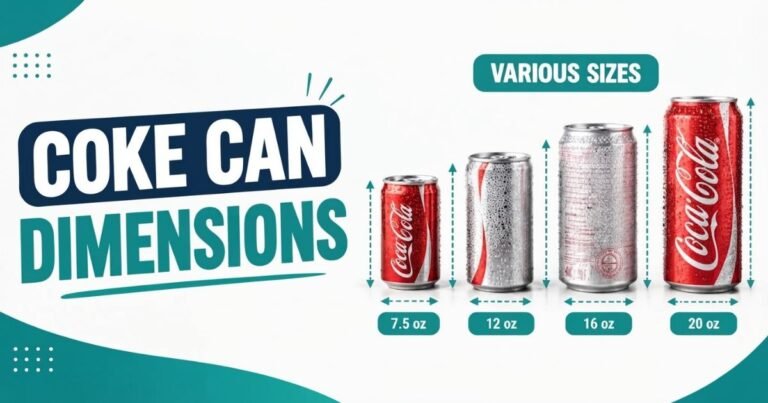 Coke Can Dimensions