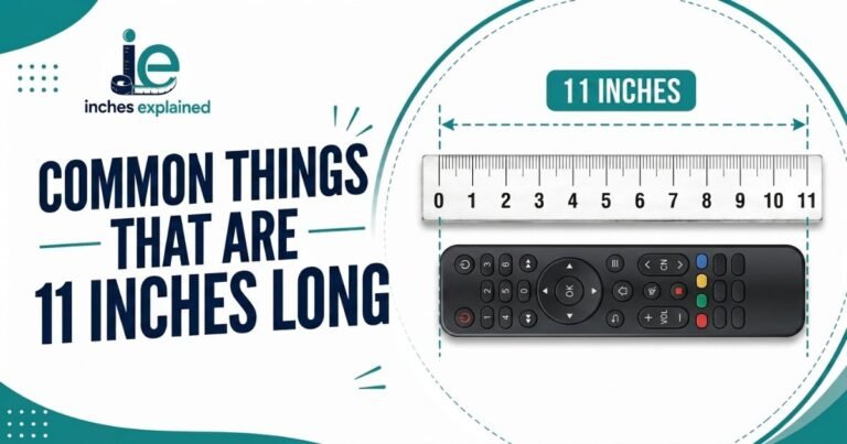 Common Things That Are 11 Inches Long