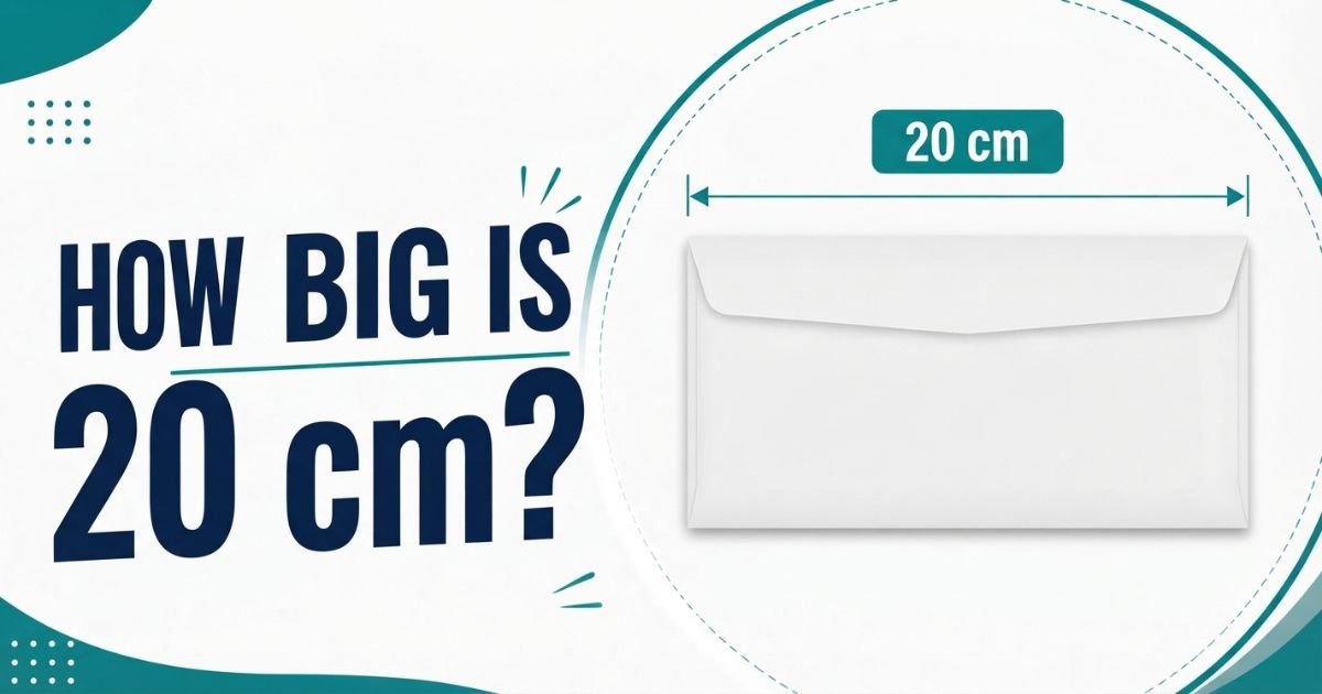 How Big Is 20 cm