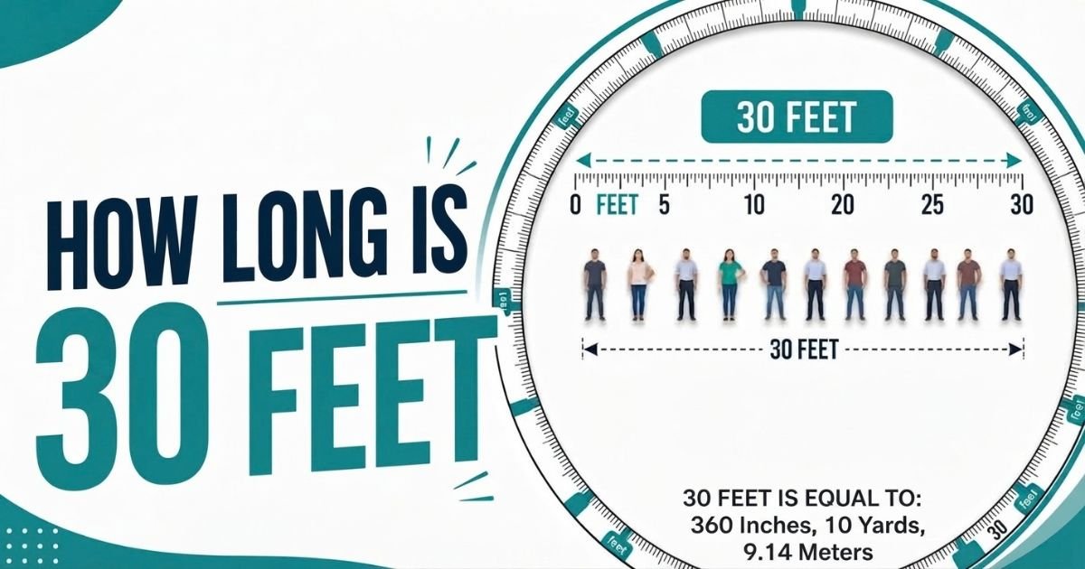 How long is 30 Feet