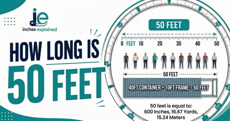 How long is 50 feet