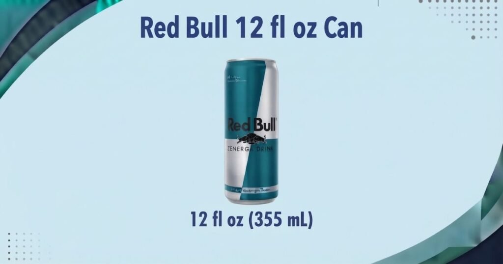 Red Bull 12 fl oz Can Size