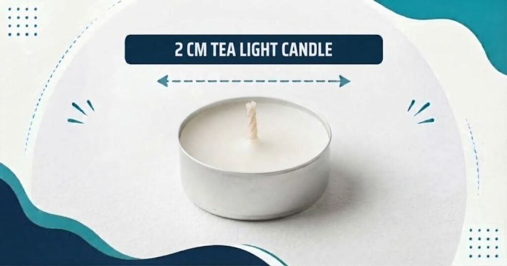 2centimeter Tea Light Candle