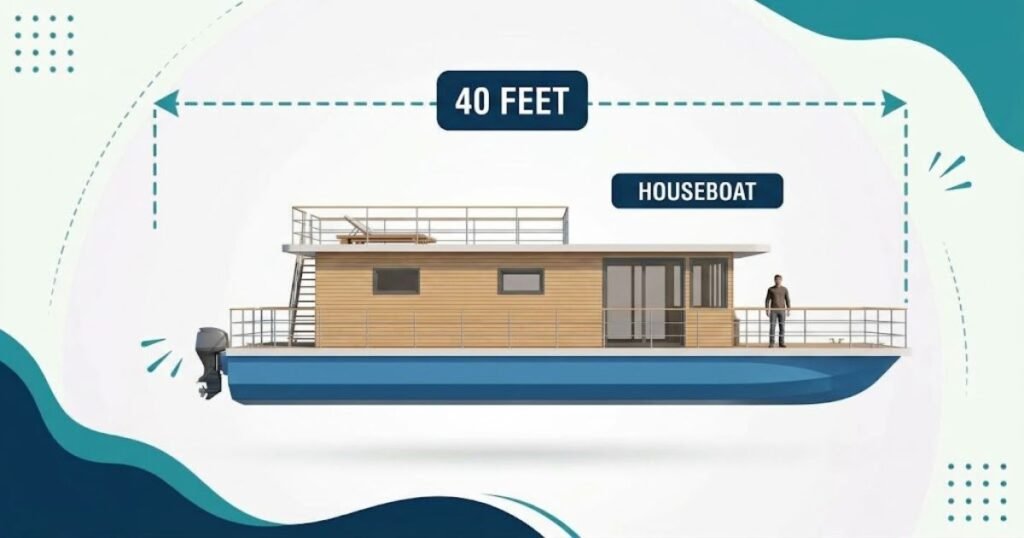 40 ft Houseboat