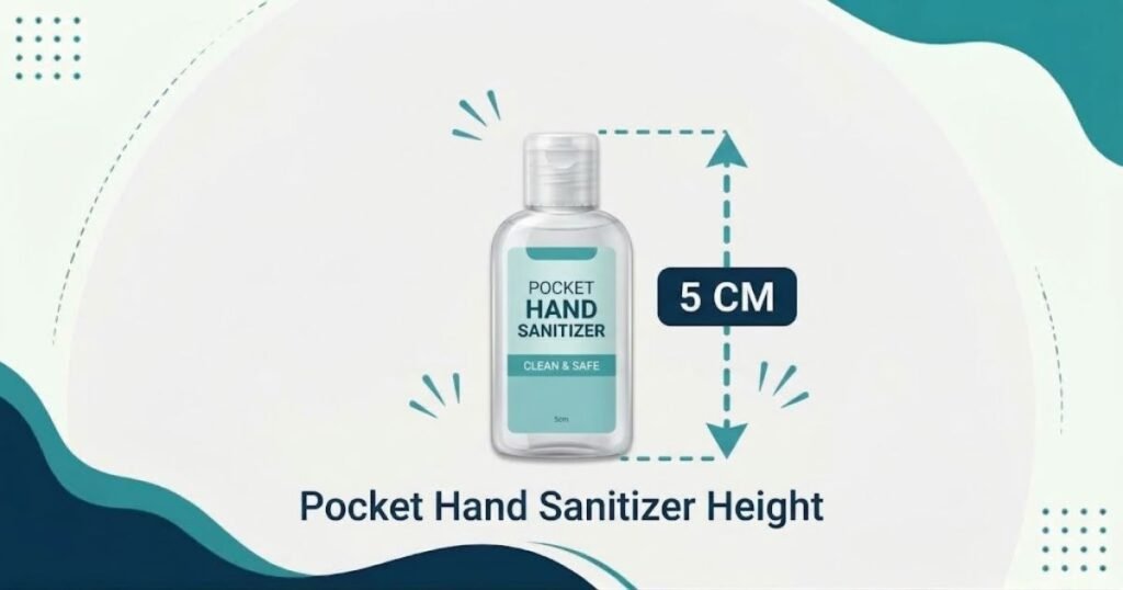 5cm Pocket Hand Sanitizer