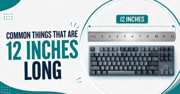 15 Common Things That Are 12 Inches Long
