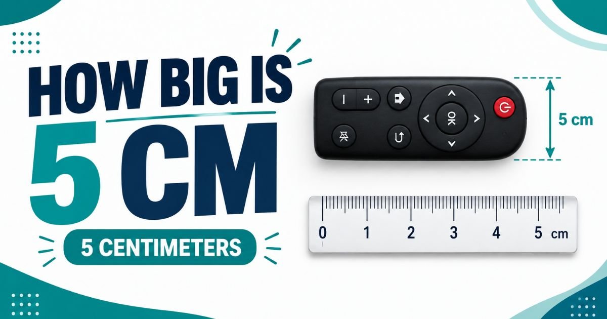 How Big is 5cm